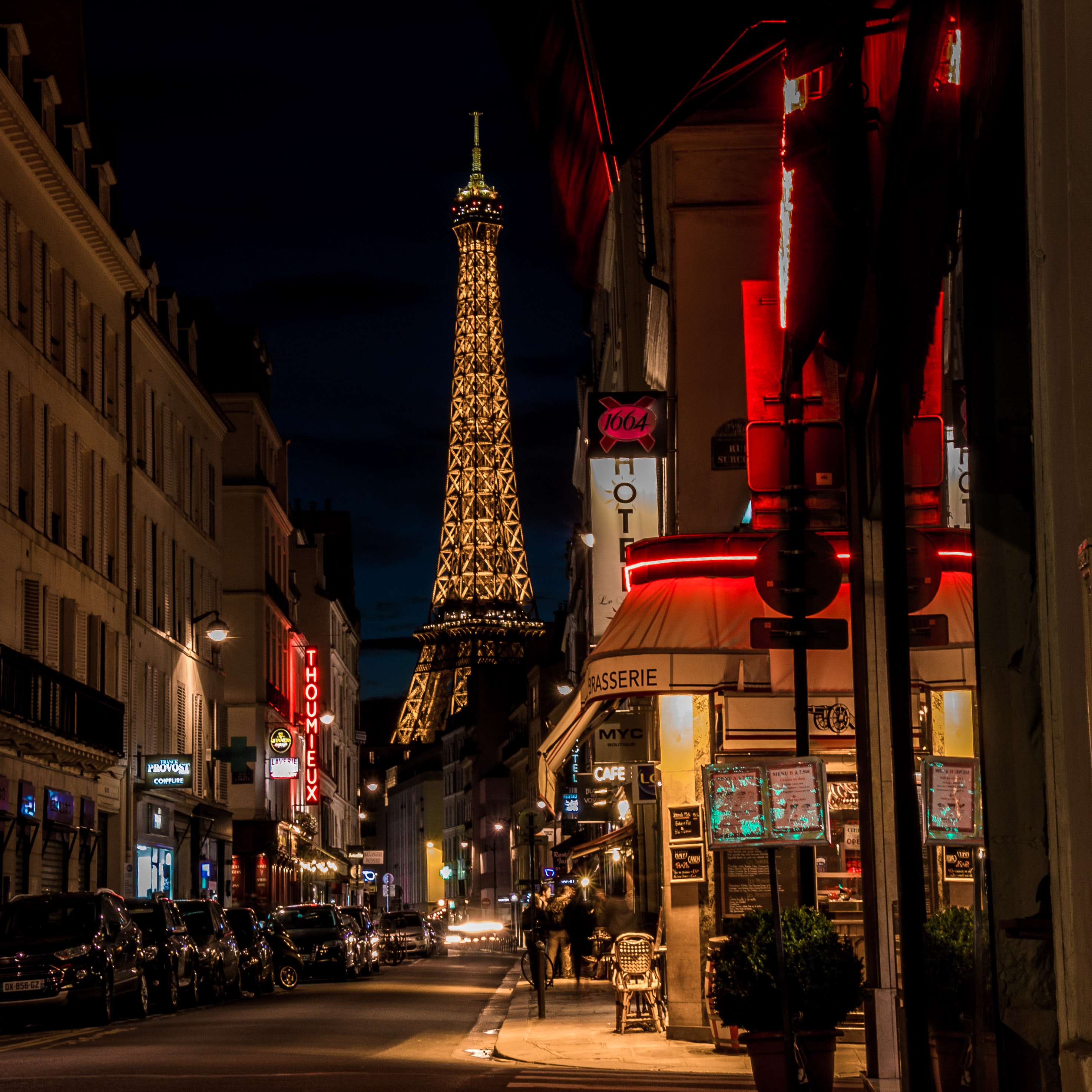 Paris at night